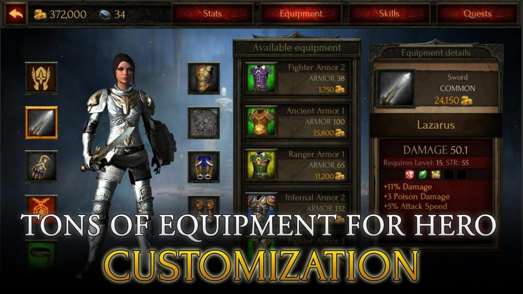 Arcane Quest Legends Mod Apk