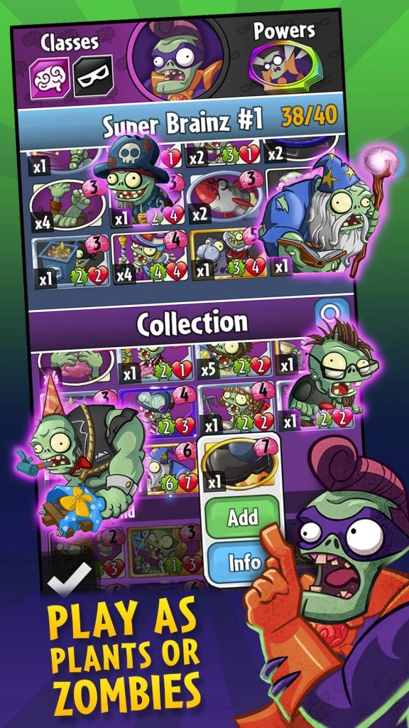 Plants vs Zombies Heroes Mod Apk