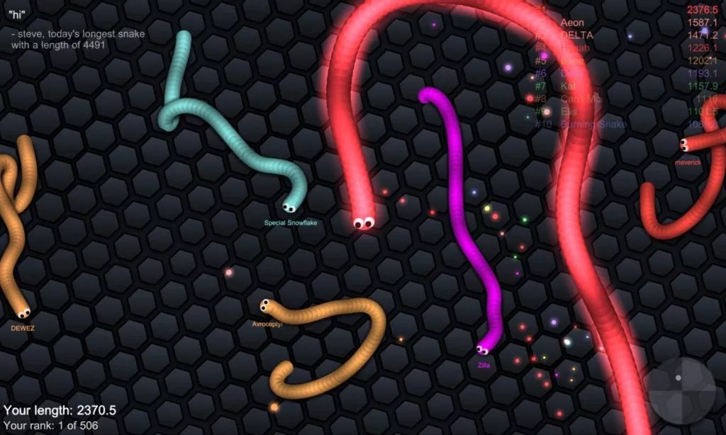 Slither io Mod Apk